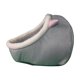 thumbnail image 3 of Casa Cama Suave para Gatos con Juguete Colgante Gris, 3 of 4