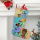 thumbnail image 2 of Rincón de Gracie Tema: Calcetines de Navidad, fino lino blanco para colgar en escaleras y chimenea, decoración navideña para el hogar, regalo de Navidad. 45cm × 32cm, 2 of 5