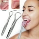 thumbnail image 2 of 1Pcs Tongue Scraper Cleaner Adult Oral Cleaning Health Care Toothbrush Fresh Breath Remove Coating Tongue Brush, 2 of 3