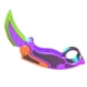 thumbnail image 3 of Pequeño Cuchillo De Rábano Mini Modelo Cuchillo Sensorial Fidget Para Amigos Regalos Navideños Violeta, 3 of 5