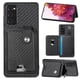 thumbnail image 4 of Funda Billetera Tejida para Samsung Galaxy S20 FE con Soporte y Tarjetero Negro, 4 of 4