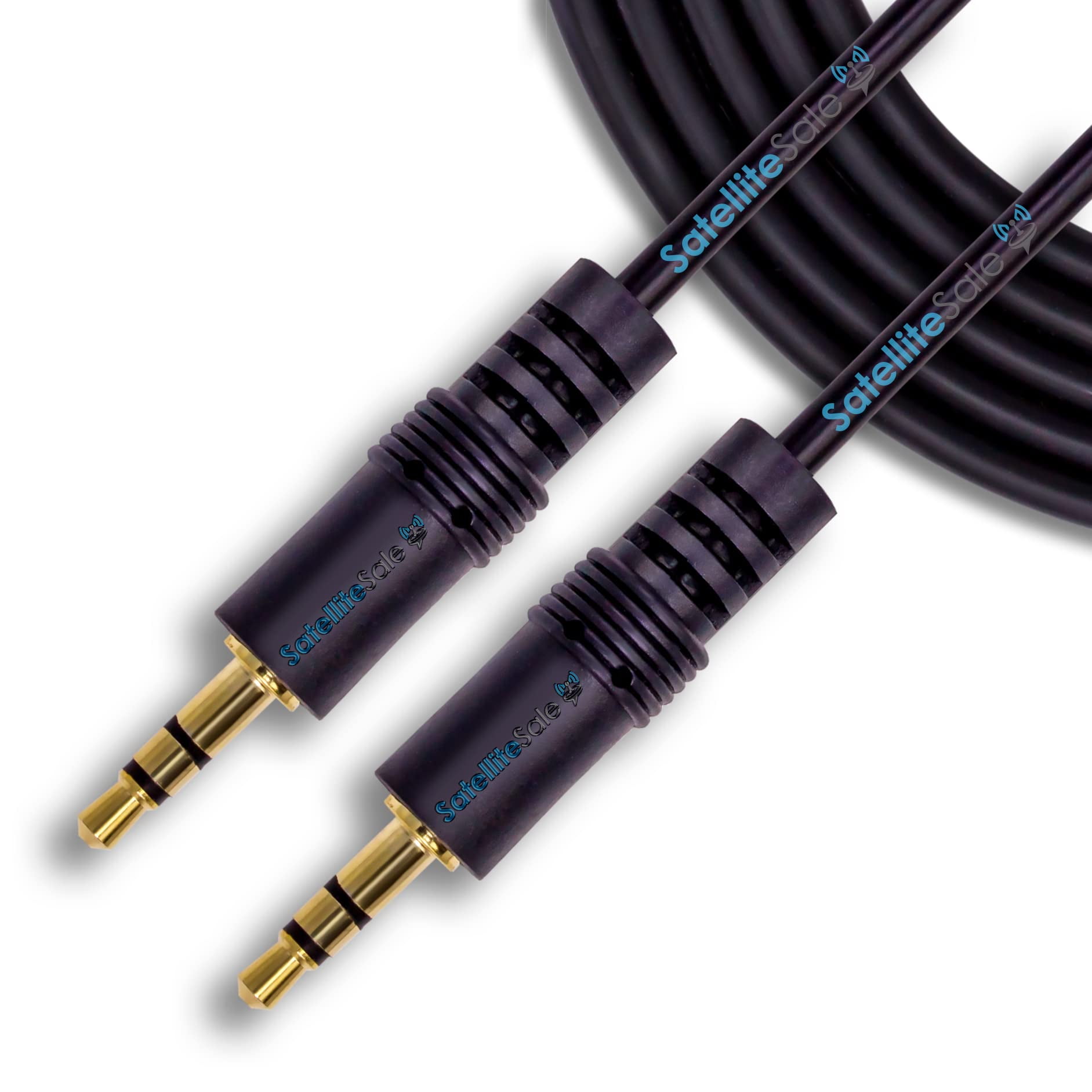 Cable auxiliar estéreo digital de 3,5 mm con conector de audio macho a ...