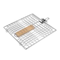 Magideal - Cesta Para Barbacoa, Accesorios Para Parrilla, Regalos Portátiles Al Aire Libre, Cesta Para Parrilla De Cocina, Estante Para Barbacoa Para Parrilla Pa