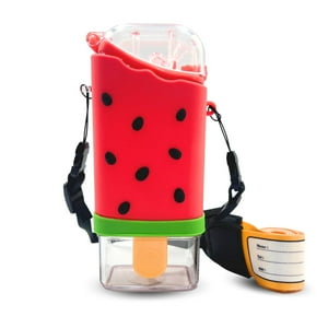 Santú Home & Deco - Botella De Agua Antiderrame Helados Rojo
