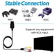 thumbnail image 2 of Cable AV compuesto S-Video RCA OSTENT de 1,8 m para N64 y SNES, 2 of 6