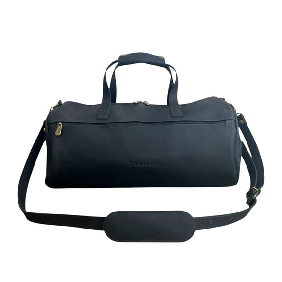 Bolso de Cuero Calafate Negro Tratur