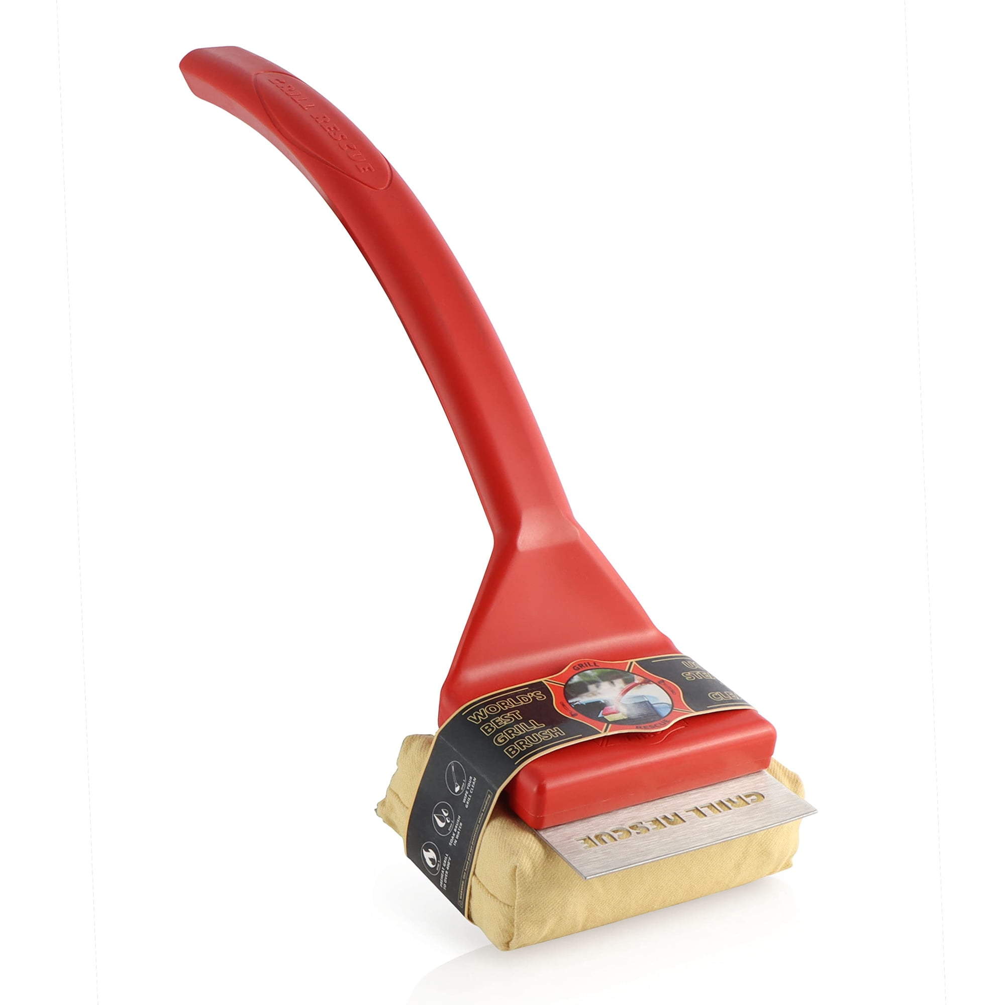 Grill Brush Grill Rescue, Limpieza A Vapor Sin Cerdas