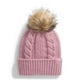 thumbnail image 2 of Gorro The North Face Oh Mega Fur Pom para mujer, color malva, 2 of 2