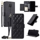 thumbnail image 5 of Funda tipo billetera FOXDOCK para Xiaomi Redmi Note 9 Pro 4G – Tapa abatible con correa para mujer, 5 of 5