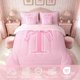thumbnail image 3 of Set Plumón Feelyou Girls Pink Bow Queen 7P de Microfibra, 3 of 3