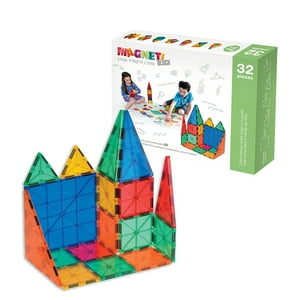 Juguete Magnético Magneti Blocks 32 Piezas.