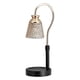 thumbnail image 1 of Lámpara De Calentador De Velas De Fusión De Cera, Lámpara De Mesa De Metal, Luz Aromática Para Decoración Del Hogar, Negro, 1 of 5
