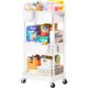 thumbnail image 1 of SUNALLY Baby Diaper Caddy Cart, carro organizador de pañales de 3 niveles, 1 of 3