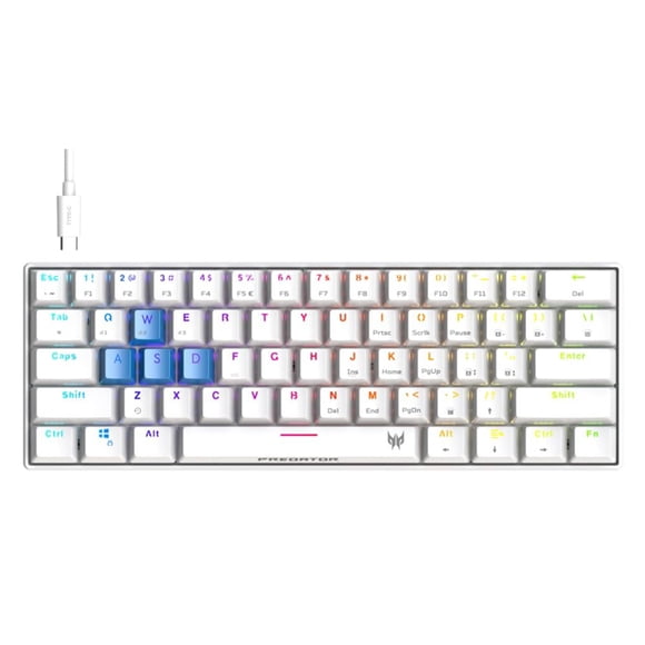 Teclado Gamer Acer Predator Aethon 330 de 61 teclas RGB