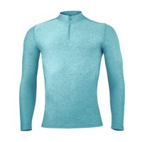 Andesland - Polera Dry Fit Con Cierre Manga Larga Hombre