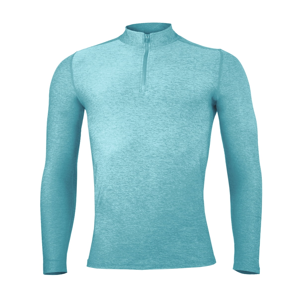 Andesland - Polera Dry Fit Con Cierre Manga Larga Hombre