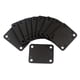 thumbnail image 1 of Junta de placa de cuello plástico 10 piezas 4 agujeros para accesorio de guitarra negro, 1 of 3