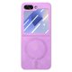 thumbnail image 1 of Magnetic Slim Case for Samsung Galaxy Z Flip 6 with Camera Guard & Anti-Scratch Back Purple, 1 of 5