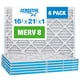 thumbnail image 1 of Filtro de aire Aerostar MERV 8 de 16,5 x 21,5 x 2 cm para horno AC, paquete de 6, 1 of 6