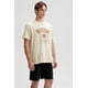 thumbnail image 2 of Polera Hombre Print Posicional Beige, 2 of 4