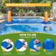 thumbnail image 4 of Red de Voleibol para Piscina KIDDITOY 297 cm – Set con Pelota y Bomba, 4 of 7