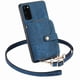 thumbnail image 4 of Funda Tipo Cartera con Correa Cruzada para Samsung Galaxy S20 Protección Contra Golpes Azul, 4 of 6
