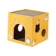 thumbnail image 5 of Caja Para Gatos Cama Para Gatos Caja De Cartón Corrugado Para Gatos Para Interiores Animales Pequeños Conejo Amarillo S, 5 of 5