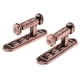 thumbnail image 4 of 1 par de cortinas retiene cortinas de metal Tieback Wall Hook Red Copper, 4 of 5