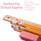 thumbnail image 3 of Goma de borrar rosa E-CLIPS USA paquete de 100 - útiles escolares, 3 of 6