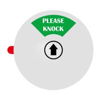 Bothyi - Señal De Puerta De Privacidad, Señal De Puerta Magnética Para Habitación De Ingeniero, Señal De Puerta De Oficina De Hospital, Argent