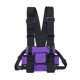 thumbnail image 5 of Hombres Chaleco De Plataforma De Pecho Bolsa De Arnés Para Exteriores Bolsa Deportiva Bolsa De Hombro Soporte Para Teléfono Morado, 5 of 5