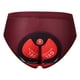 thumbnail image 4 of MTB Bike Ropa Interior Calzoncillos Calzoncillos Hombre Acolchado Ciclismo Short Deep Red XXXL, 4 of 5
