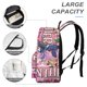 thumbnail image 4 of La Pantera Rosa-theme Backpack, Campus style schoolbag Bookbag with Adjustable Shoulder Straps And Large Zip Compartment, Unisex Travel Bags.42x30x15cm, 4 of 6