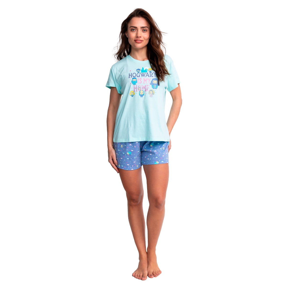 Top - Pijama Mujer Verano Algodón Harry Potter C1
