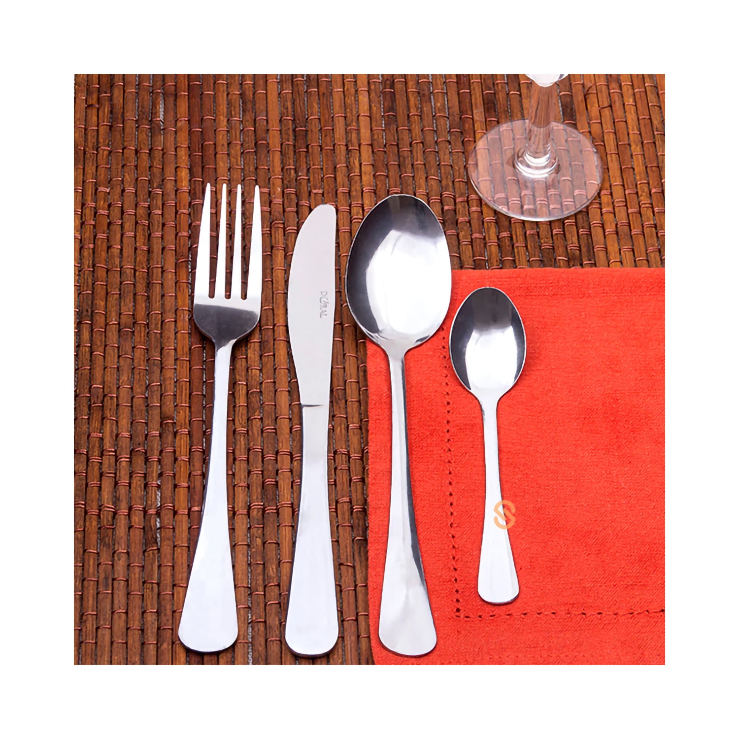 Doral - Juego Cuchillería Acero Inoxidable 24 Piezas - Shopyclick