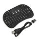 thumbnail image 3 of Mini teclado inalámbrico touchpad smart tv pc negro, 3 of 3