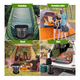 thumbnail image 4 of Inodoro Portátil Plegable Para Camping - Soporta 180kg Negro, 4 of 7