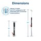 thumbnail image 5 of Camco Eaz-Lift Soportes para deslizable de RV 48-124 cm, 2 piezas, 5 of 9