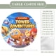 thumbnail image 2 of Cookie Run-theme Fitted Round Tablecloths Elastic Edged Table Covers Waterproof Table Cloth for Kitchen Holiday Party Tables Decor 150cm, 2 of 6