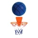 thumbnail image 3 of Baloncesto Silencioso Con Aro Portátil Sin Ruido Niños Adultos Pelota Silencio Juguete Azul Tamaño 7, 3 of 3