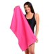 thumbnail image 1 of Toalla de microfibra secado rápido chica fucsia Talla Tamaño Único, 1 of 7