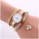 thumbnail image 2 of Reloj de lujo Personalizado para Mujeres Incrustaciones y Pulsera Dorada para uso diario, 2 of 3