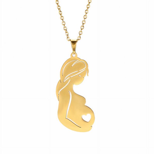 Customized Name Mother Day Necklace Personalized Custom Name Chain Family Baby Birth Child Mom Gift Stainless Steel Jewelry