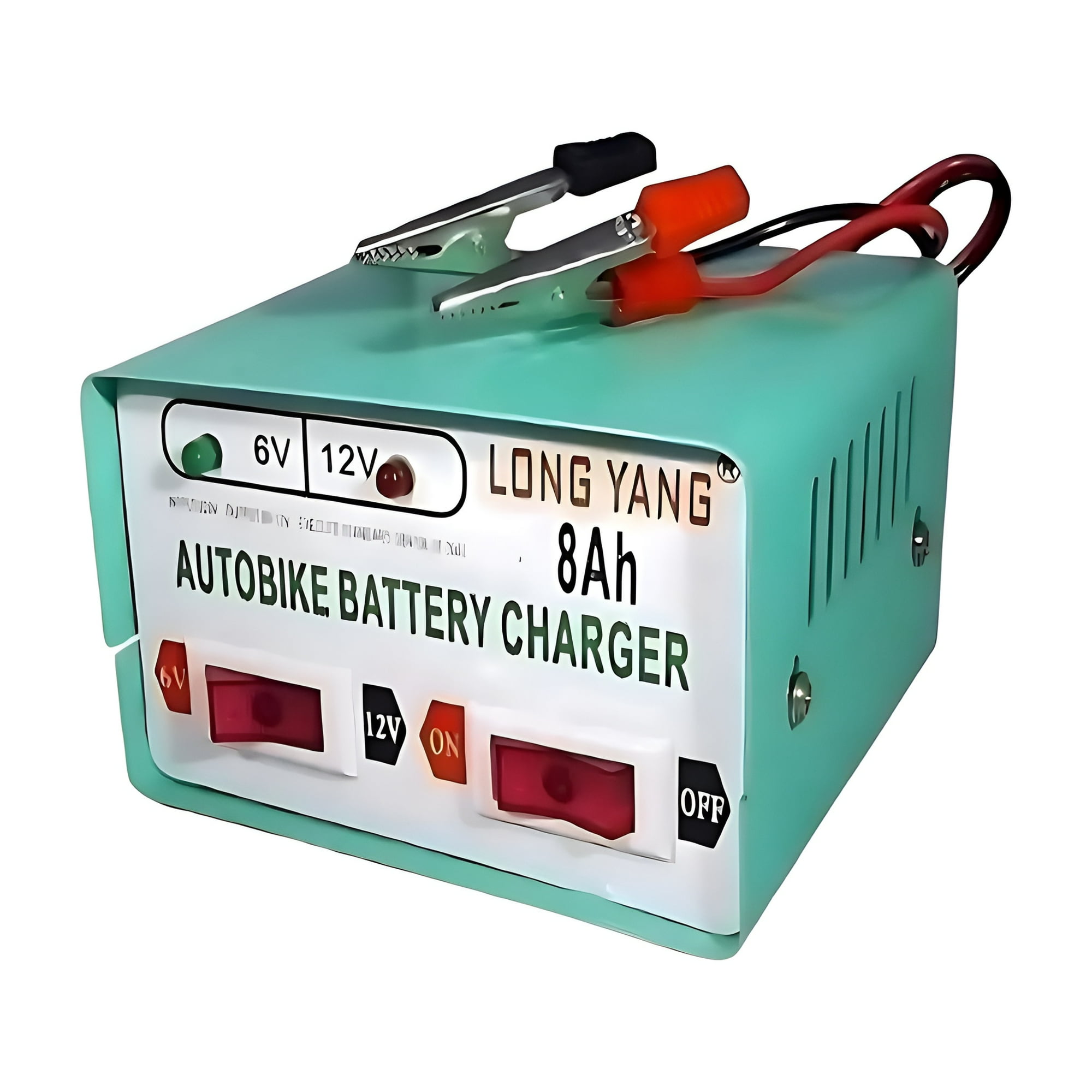 Genérico - Cargador De Batería Mini 12v 6v Para Autos Y Motos 8ah