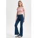 thumbnail image 4 of Jeans Mujer Flare Corte Azul, 4 of 4
