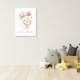 thumbnail image 2 of Cuadro Decorativo 21x30 Infantil Gatito Corazones Estrellas, 2 of 2