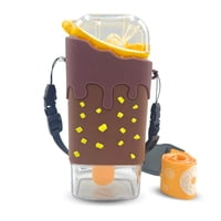 Santú Home & Deco - Botella De Agua Antiderrame Helados Café