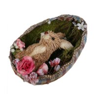 Bothyi - Adorno Lindo De La Boda Del Jardín De La Casa De Vacaciones De Pascua Del Conejito Del Conejo De Paja