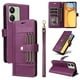 thumbnail image 1 of FOXDOCK Funda tipo Cartera para Xiaomi Redmi 13C – Cubierta de Cuero PU con Múltiples Ranuras, Bolsillo para Efectivo y Correa de Muñeca, 1 of 6