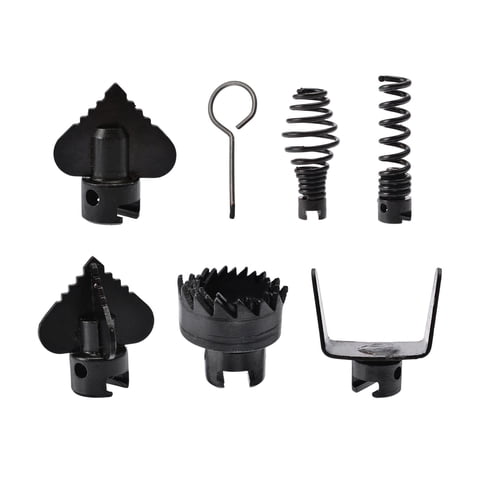 Bothyi - Cabezales De Corte De Máquina De Drenaje De 7 Piezas Barrena Desmontable Para Máquina De Alcantarillado